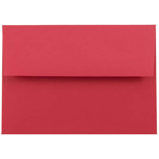 JAM Paper 3.62" x 5.12" Blank Brite Hue Greeting Cards & Envelopes